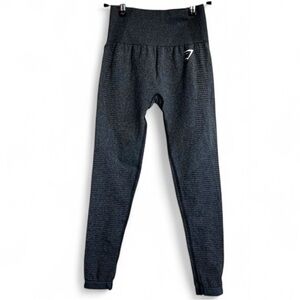 Gymshark Grey High Waisted Seamless Leggings Size XS Workout‎ Gym Bunny